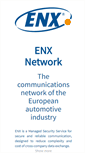 Mobile Screenshot of enx.com