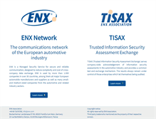 Tablet Screenshot of enx.com